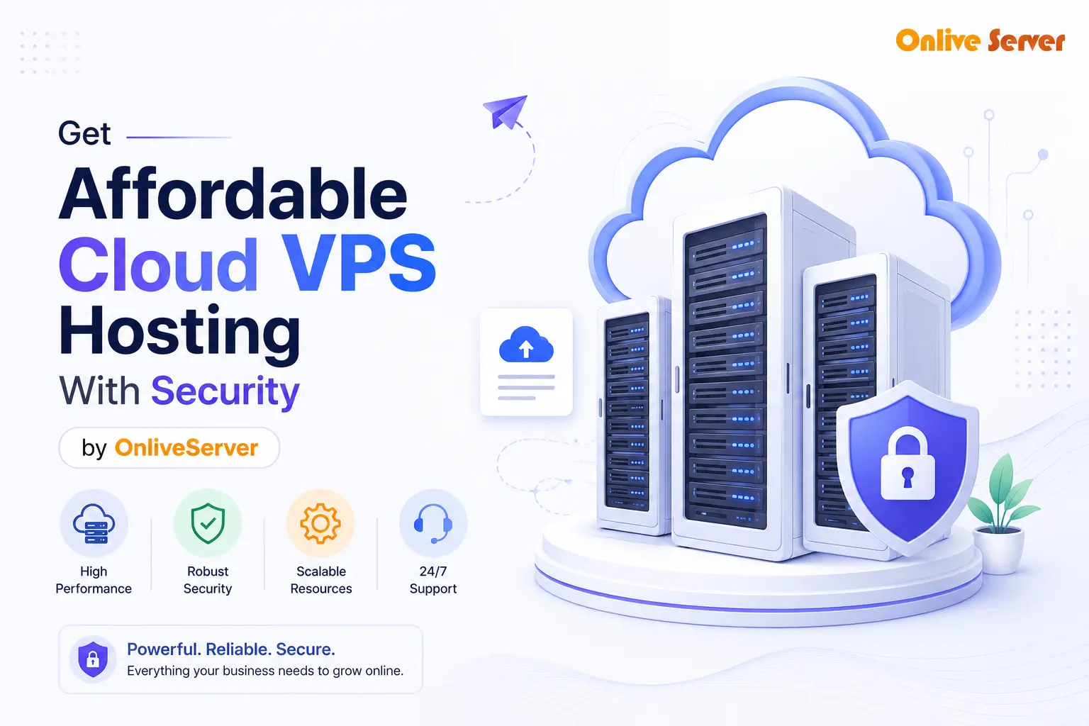 Get Affordable Cloud VPS Hosting With Security by OnliveServer